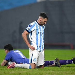 La angustia de Maravilla Martínez tras la eliminación de Racing en la Sudamericana
