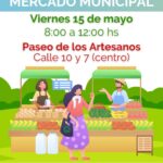 Sáenz Peña, este viernes, Mercado Municipal en Paseo de los Artesanos