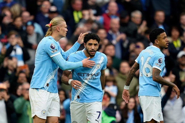 Manchester City va por la FA Cup mientras pelea por la Premier League (AP Photo).