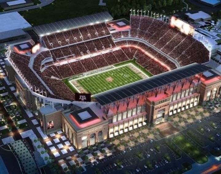 El Kyle Field Stadium, donde jugará la Argentina ante Honduras previo al Mundial.