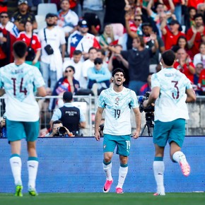 Con Cristiano Ronaldo de titular, Portugal superó 2-1 a Chile en un amistoso preparativo
