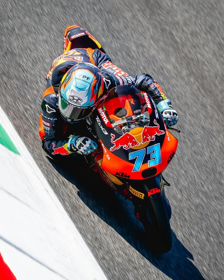 Valentín Perrone fue décimo en la carrera en Brno.