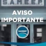 ESTE MIÉRCOLES: SAMEEP REALIZARÁ UNA INTERVENCIÓN PROGRAMADA EN EL PRIMER ACUEDUCTO DEL INTERIOR