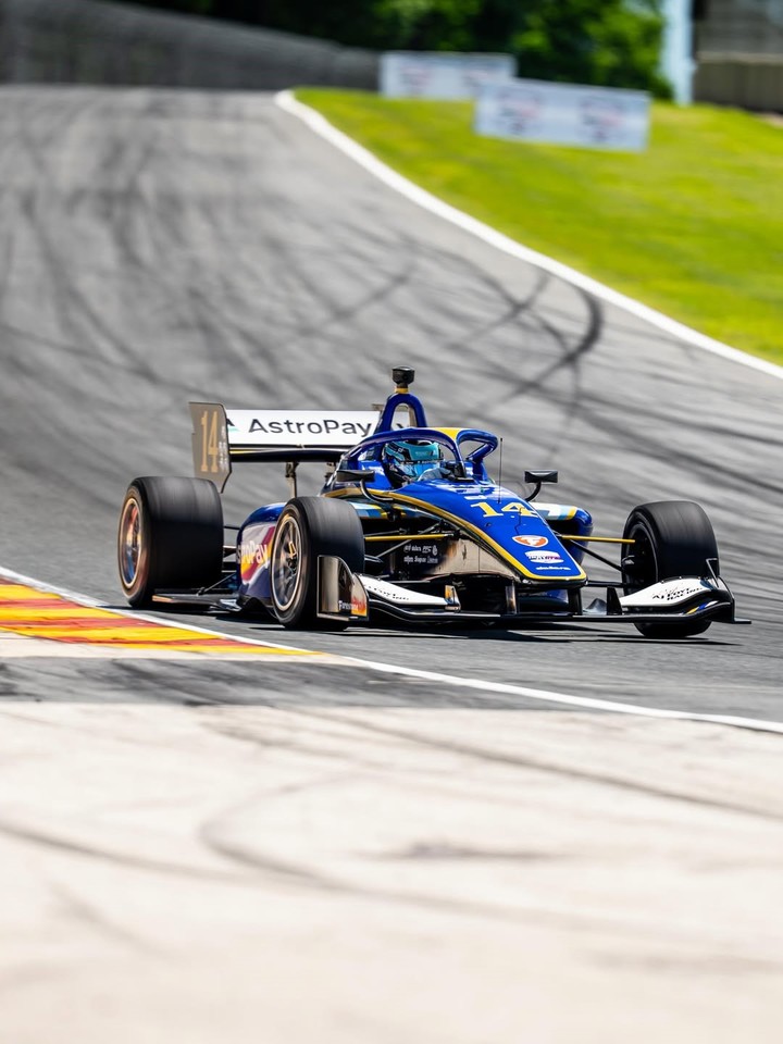 Alessandro De Tullio tendrá revancha el finde del 3 al 4 de julio en Mid-Ohio. (@alessandrodetullio en IG).