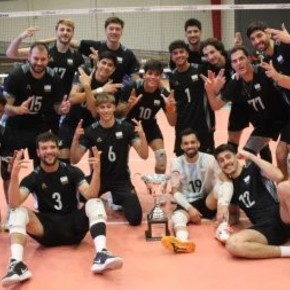 La Selección Argentina de Vóley le ganó a Venezuela y cerró con otro triunfo en Posadas