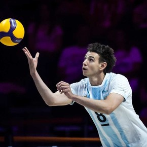 VNL 2026: Argentina se sacó la mufa y festejó ante Alemania en el regreso de Loser
