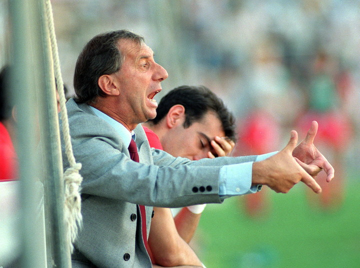 A Custodio lo dirigió Bilardo.