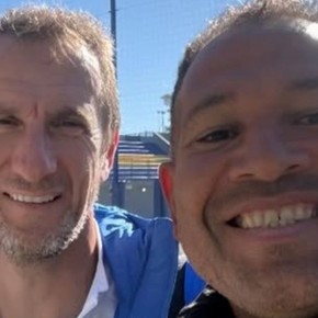 La bienvenida a Arruabarrena en Boca Predio: "Vasco fenómeno"
