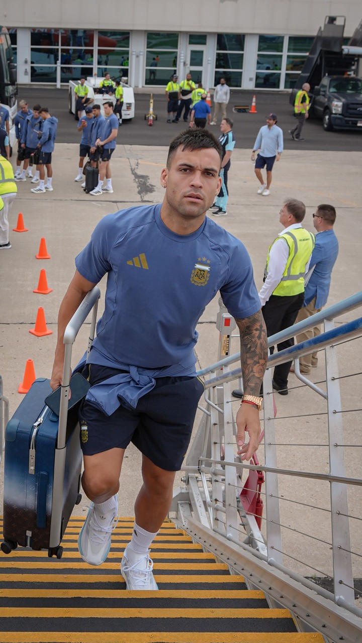 La Selección, camino a Houston. (Prensa AFA)