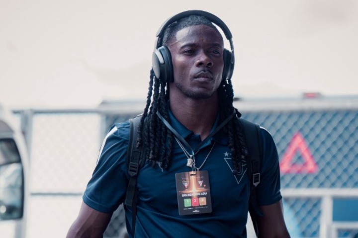 El haitiano Ricardo Adé, defensor de Liga de Quito (Prensa LDU).
