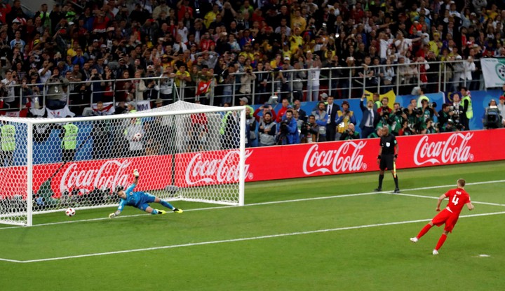 Dier, el villano que sentenció el final del sueño de la Tricolor en 2018. 