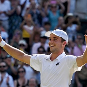 Wimbledon: el invitado que le ganó a un Top 10 y jugará semifinales contra Zverev