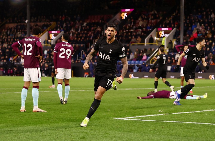 Cuti Romero, capitán del Tottenham. (Reuters/Lee Smith)