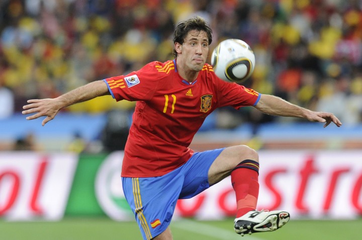 Joan Capdevila, en el Mundial 2010.