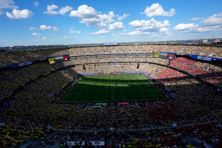 El MetLife Stadium por dentro (AP).