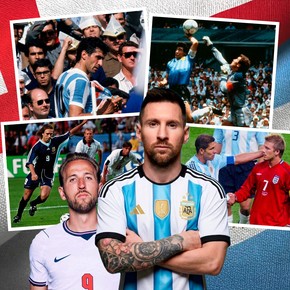 Argentina-Inglaterra y el morbo a flor de piel: Rattin, Maradona y ahora Messi