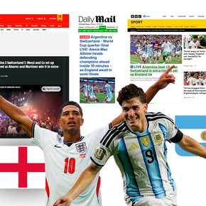 ¿Qué dijeron los medios de Inglaterra?: "Jugaron con doce" y "no es una gran Selección"