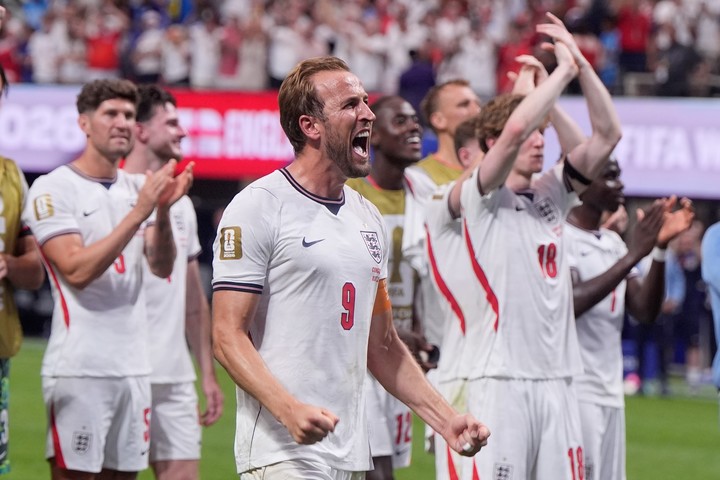 Inglaterra tachó al Congo y va por México. (AP)