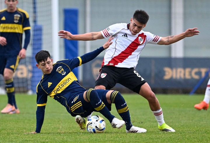 River se impuso a Boca en Reserva y avanzó a la final del Torneo Proyección.