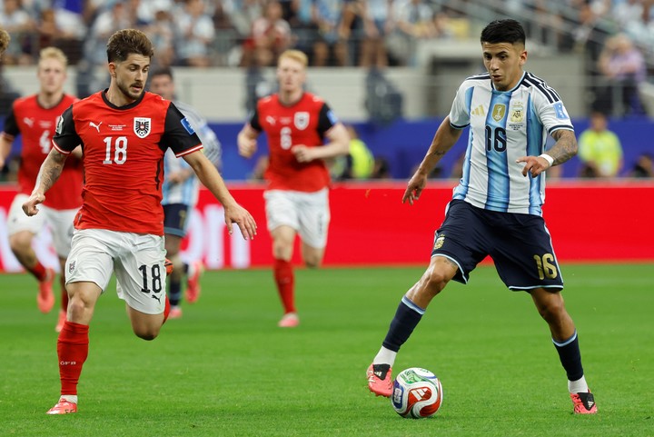 Almada en el Mundial. EFE/Mariscal