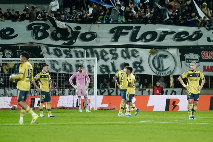 Riestra vs Boca, en el Guillermo Laza.