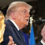 Trump defendió el derecho de la Scaloneta a mostrar la bandera de Malvinas y dejó en ridículo a Milei