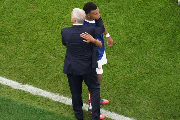 El dolor de Mbappé (EFE).