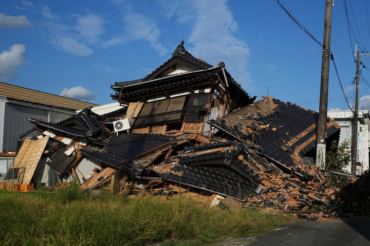 Sismo en Japón. (AP)