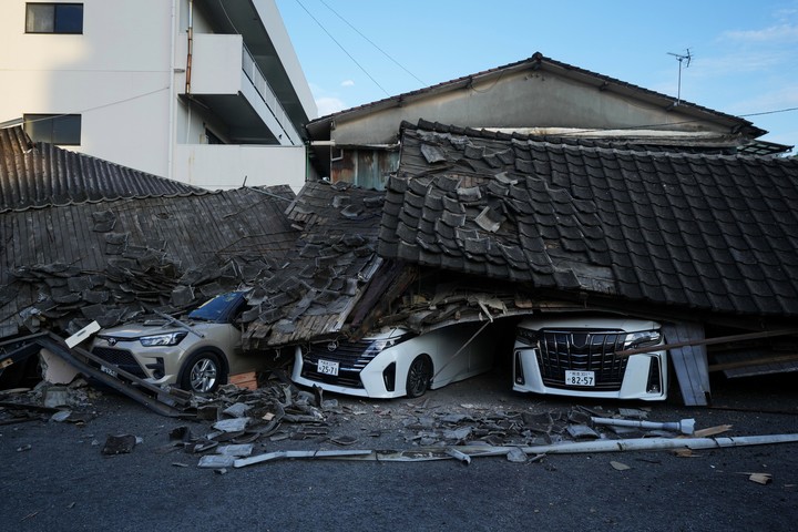 Sismo en Japón. (AP)