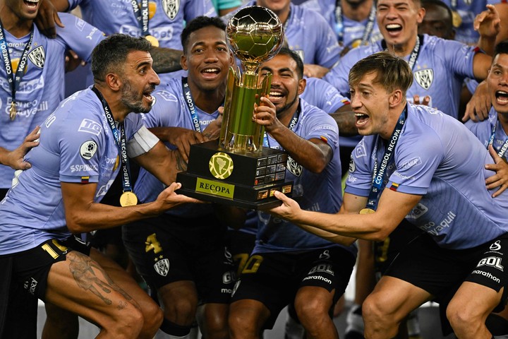 Independiente del Valle se vengó de la Recopa disputada en 2020. (AFP)