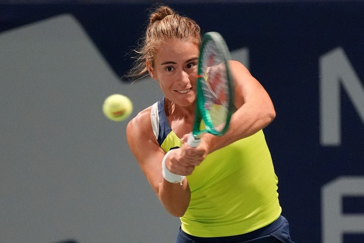 Solana Sierra en el WTA 1000 de Canadá. (REUTERS)
