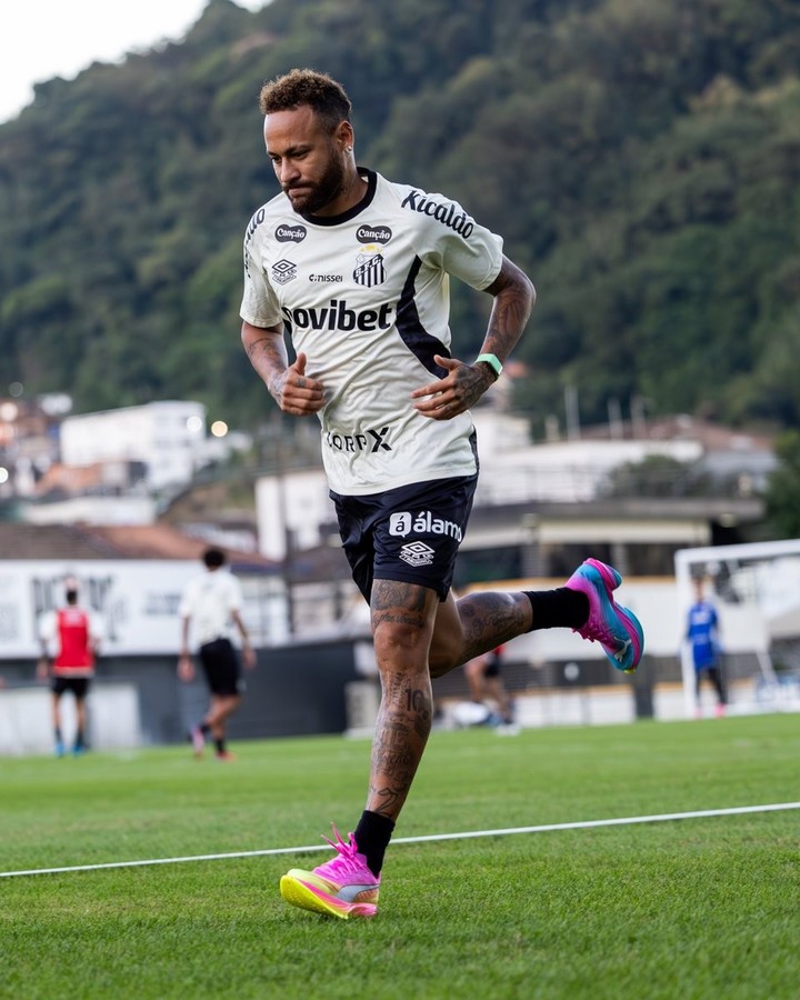 Neymar volvió al Santos.