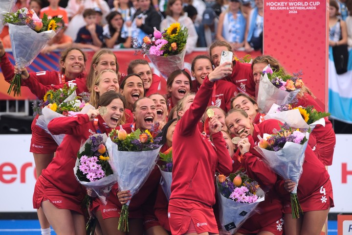Bélgica se quedó con la medalla de bronce. (AP Photo/Patrick Post)