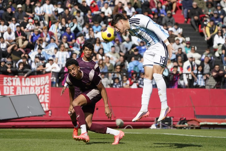 Argentina empató ante Venezuela y clasificó segunda en su grupo (Foto: Fernando de la Orden).