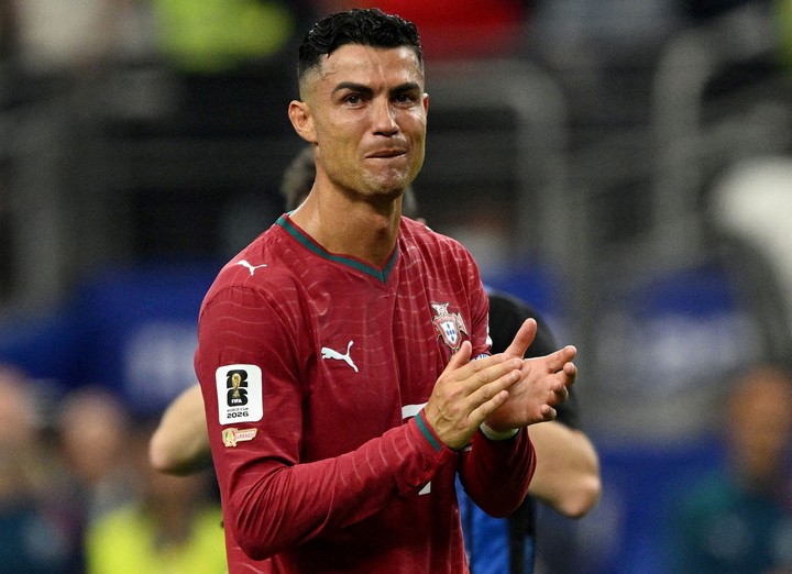 Cristiano Ronaldo con Portugal. (REUTER)