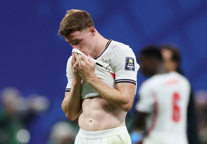 Elliot Anderson, de buen MUndial con Inglaterra (Reuters).