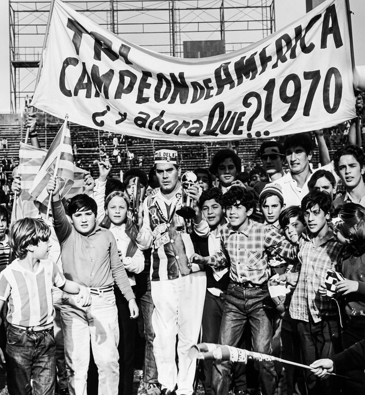 Estudiantes campeón 1970. (FOTO: Archivo Jorge "Yeye" Isard)