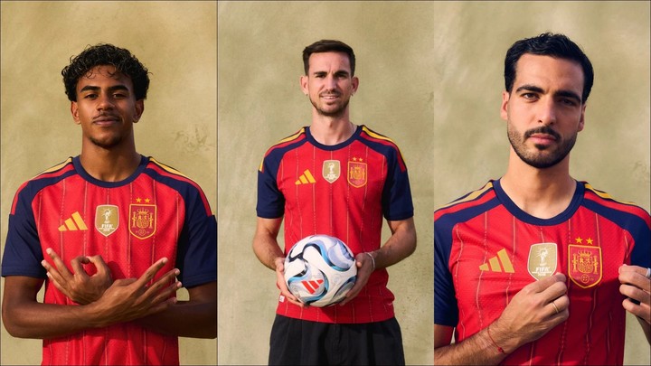 Nueva camiseta de España.