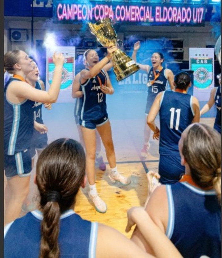 La Sub 15 ganó la Copa Kenia.