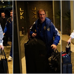 Boca llegó a San Pablo: la espera de la revancha en el Morumbí, entre la lluvia y el intenso tránsito
