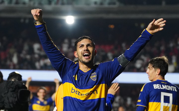 Paredes, el líder de Boca. Foto Marcelo Carroll 