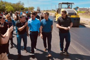 AVANZA LA TRANSFORMACIÓN DE LA SOBERANÍA NACIONAL-MALVINAS: ASFALTO, DESAGÜES Y MEJORAS VIALES