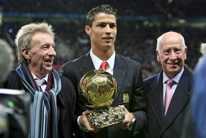 Ronaldo ganó su primer Balón de Oro en 2008. (EFE)