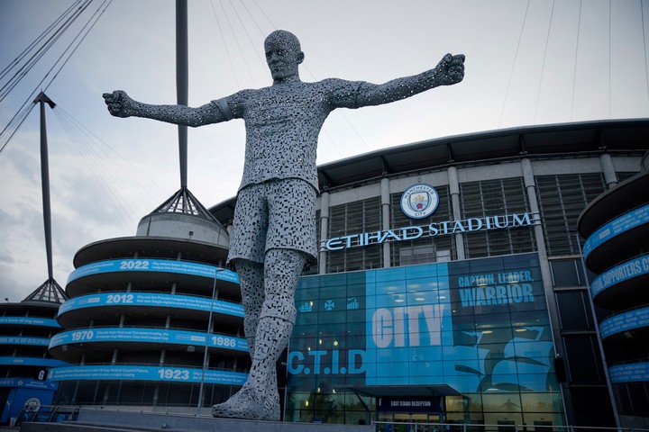 El City es acusado de infringir las normas financieras de la Premier (AP Photo/Dave Thompson).
