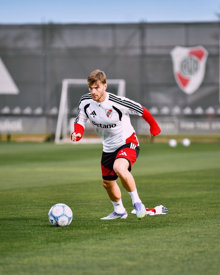 Lucas Beltrán. Foto: prensa River.