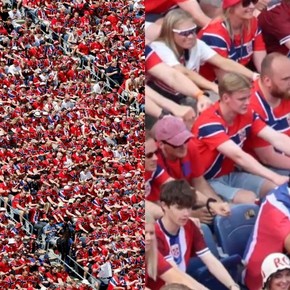 El hincha noruego que se niega a la remada viral: los motivos