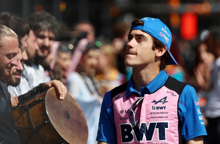 Franco Colapinto. (REUTERS)