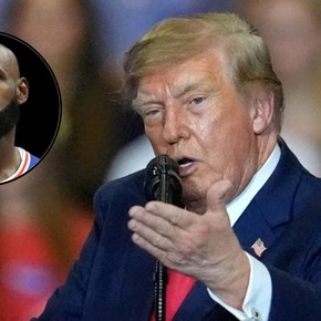 Trump volvió a apuntar contra LeBron James: "Le falta el respeto a nuestro país"