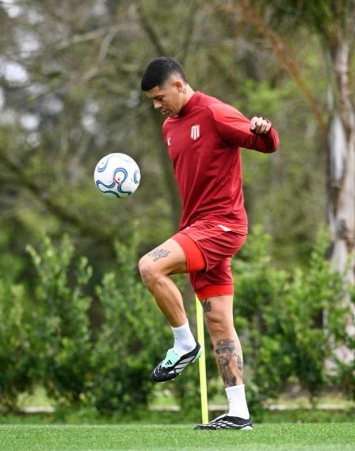 Volvió al Pincha después de ejercer mucha presión. Foto: Prensa Estudiantes.
