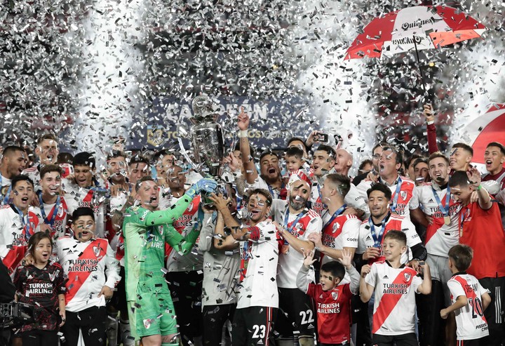 River campeón de la Liga Profesional 2021 (Alejandro Pagni).